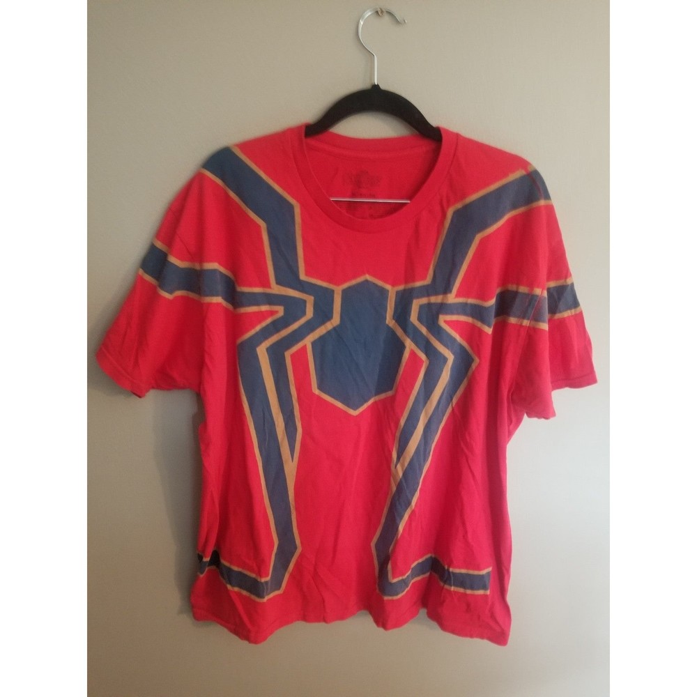 Marvel Avengers Infinity War Iron Spider Tee t Shirt XL red